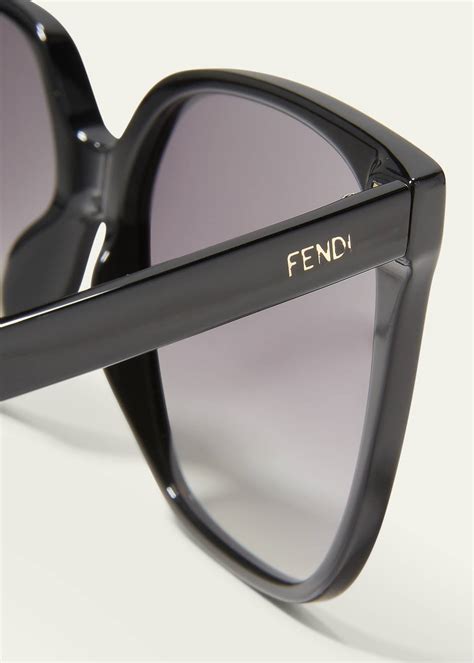 fendi monochromatic square sunglasses|fendi sunglasses nordstrom.